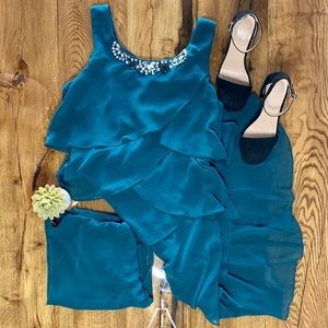 SLNY Long Sleeve Two-Piece Jacket Dress | 8